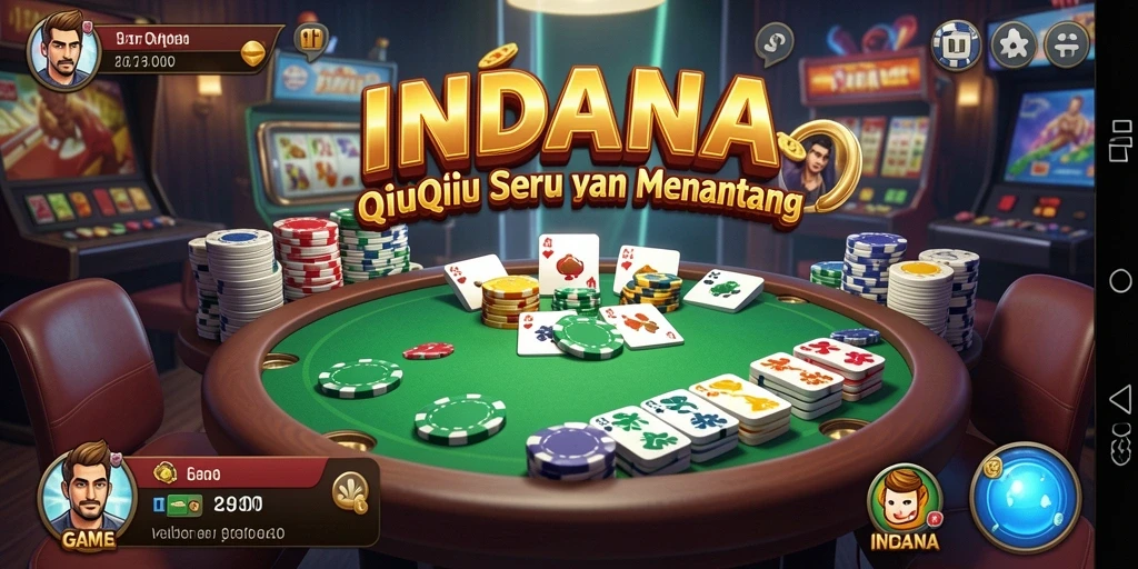 Tampilan gameplay seru dan mendebarkan di INDAAA.