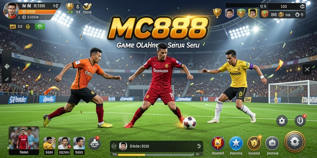 Tampilan gameplay MC888 yang memukau dan seru saat bermain olahraga.