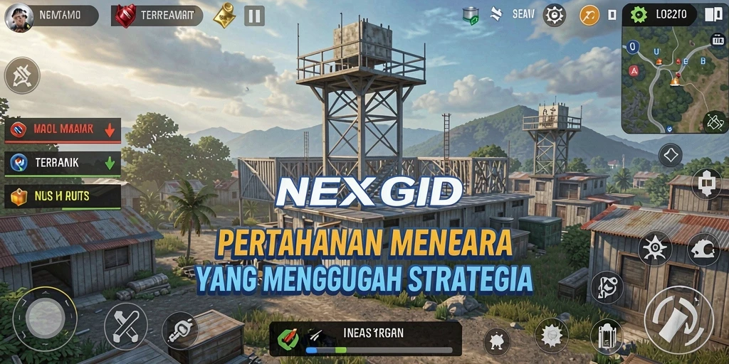 Screenshot gameplay <strong>NEXGID</strong> menunjukkan pertarungan menegangkan di setiap levelnya.
