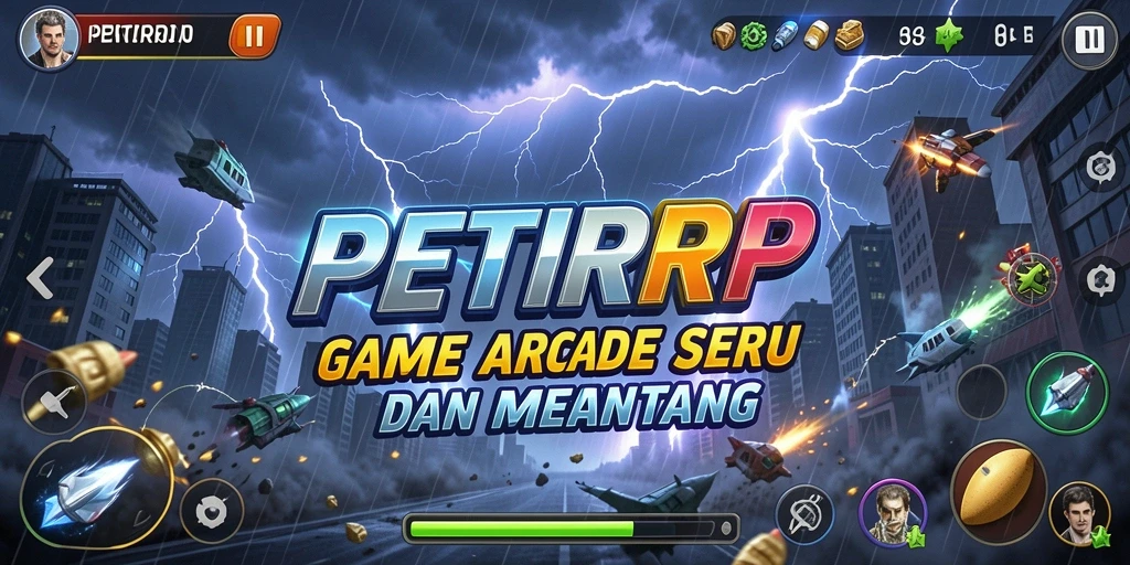 Tampilan gameplay seru dan menantang dari PETIRRP