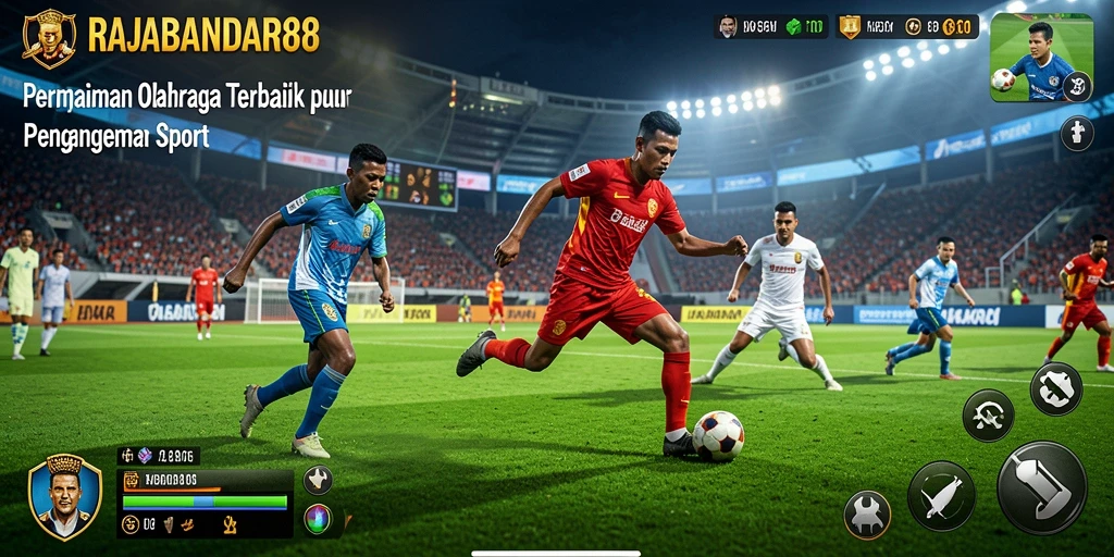 Tampilan menarik dari gameplay RAJABANDAR88 yang menunjukkan keseruan olahraga.