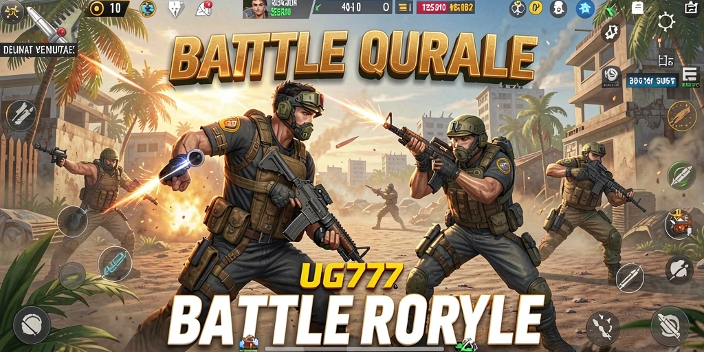 Gameplay menarik dalam pertempuran Battle Royale di UG777.